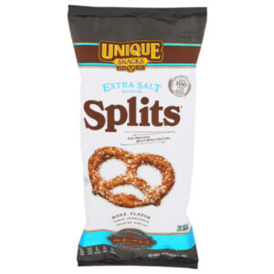 Unique Pretzels Extra Salty Splits 11oz 12ct